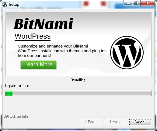 BitNamiのインストール方法